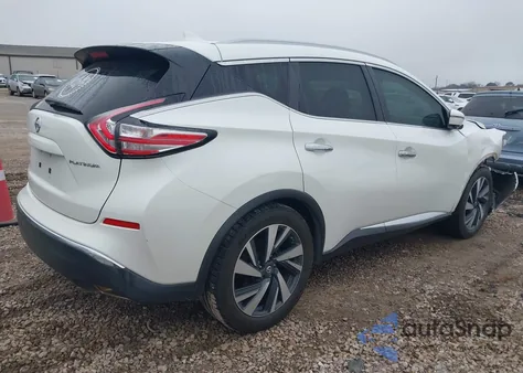 2017 Nissan Murano Platinum z USA, uszkodzony, nr VIN 5N1AZ2MG2HN199608